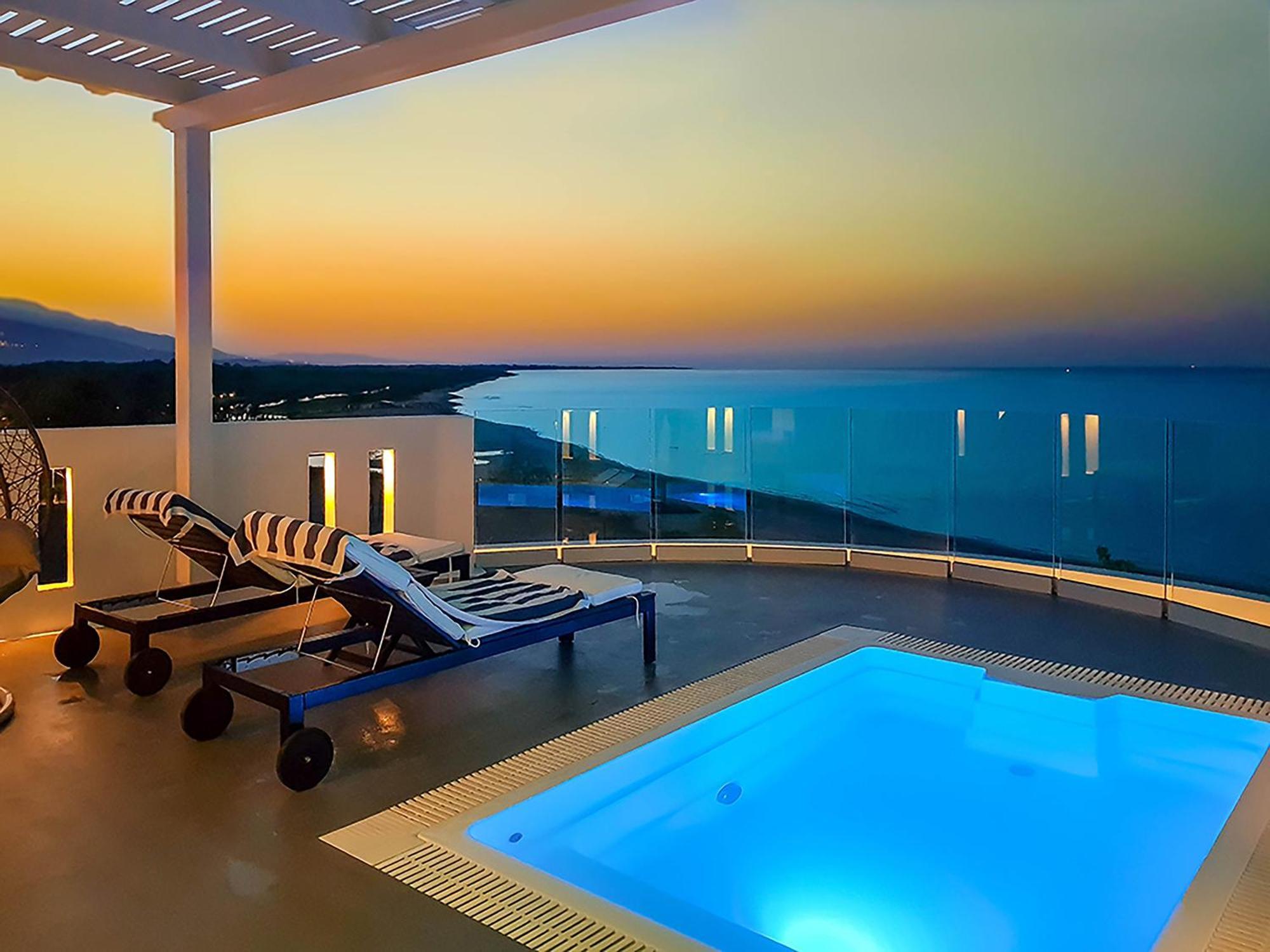 Panorama Suites & Spa - Adults Only Stómion Buitenkant foto