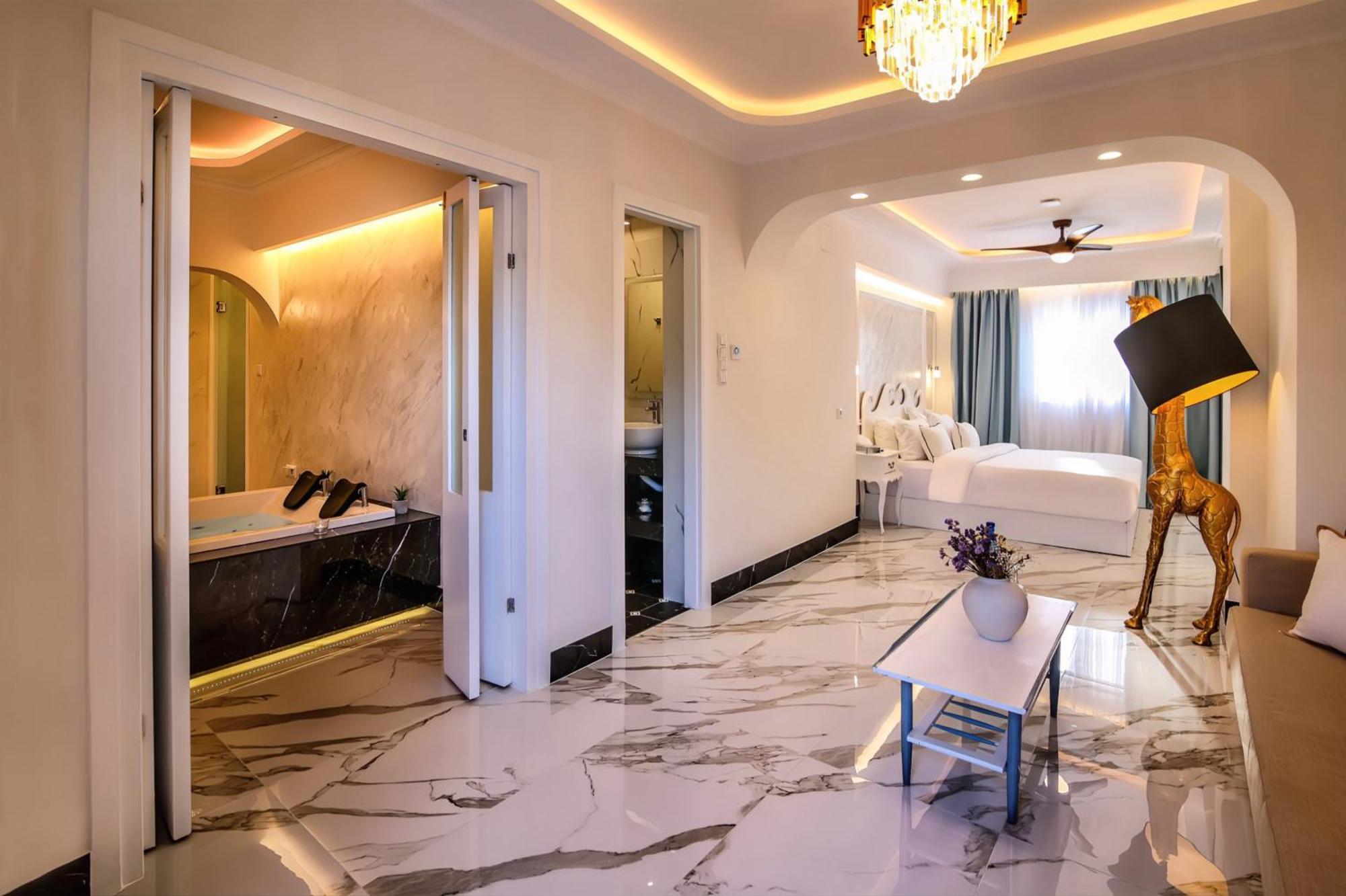Panorama Suites & Spa - Adults Only Stómion Kamer foto