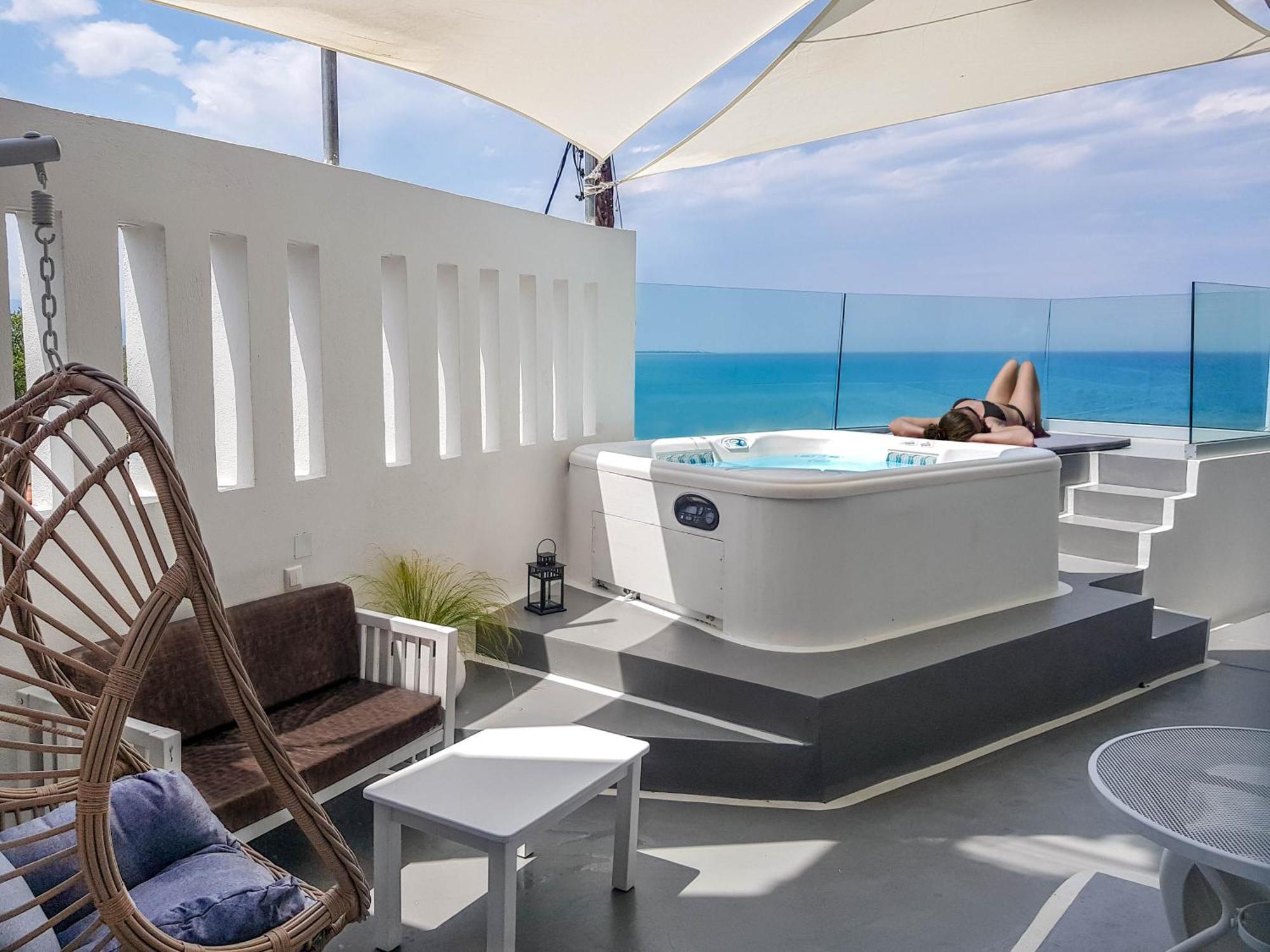 Panorama Suites & Spa - Adults Only Stómion Buitenkant foto